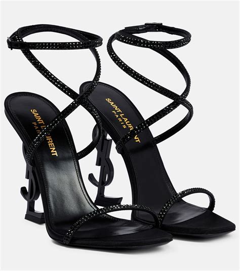 saint laurent opyum 110 ysl heeled sandals